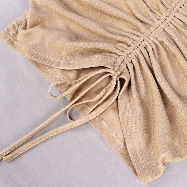 gold dress detail 